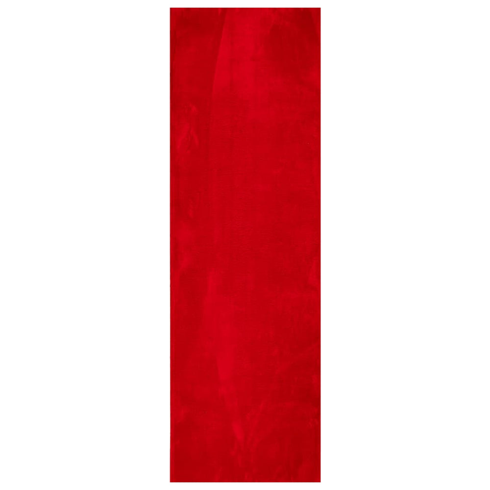 Roter Teppich HUARTE, Kurzflor, 80x250 cm