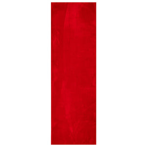 vidaXL Tapis HUARTE à poils courts, doux et lavable, rouge 80x250 cm