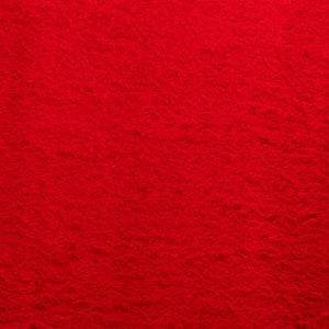 Roter Kurzflor Teppich 160x230 cm Waschbar