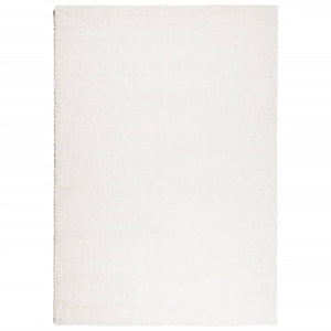 Creme Shaggy Teppich 120x170 cm