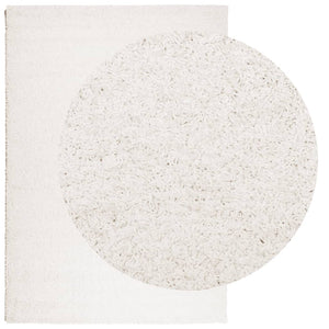 Creme Shaggy Teppich 120x170 cm