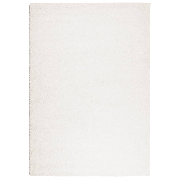 Shaggy Teppich Creme 140x200 cm