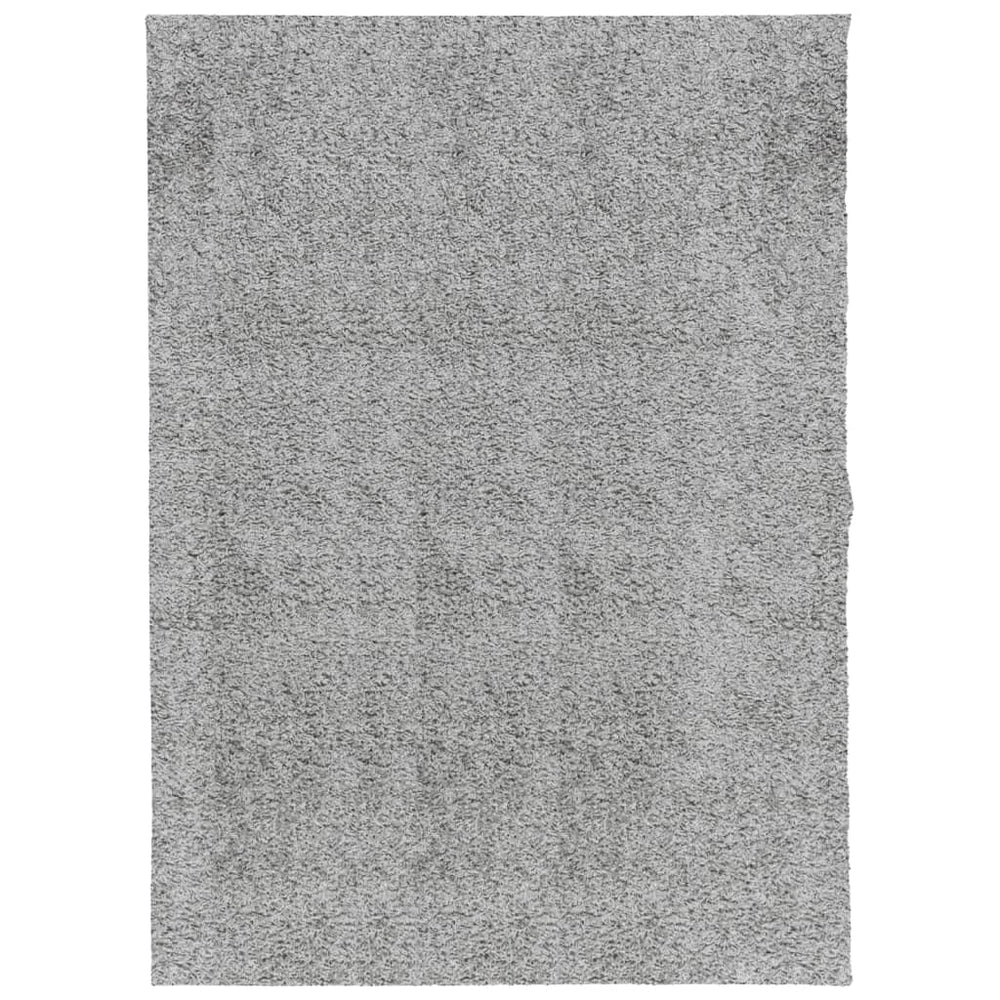 Grauer Shaggy Teppich 140x200 cm