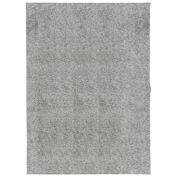 Grauer Shaggy Teppich 140x200 cm