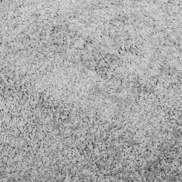 Grauer Shaggy Teppich 140x200 cm
