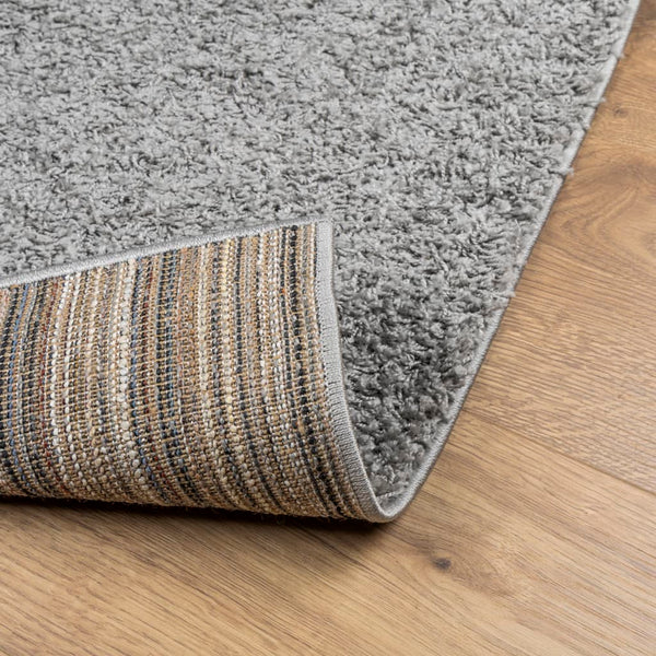 Grauer Shaggy Teppich 200x280 cm