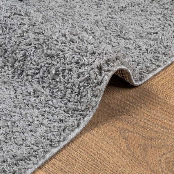 Grauer Shaggy Teppich 200x280 cm