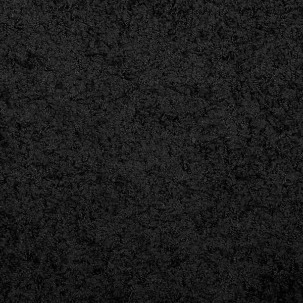 Schwarzer Shaggy Teppich 120x170 cm