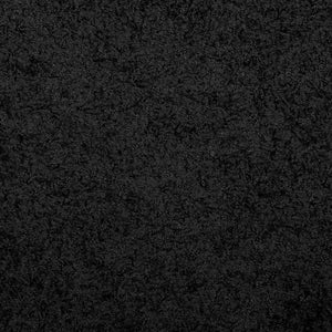 Schwarzer Shaggy Teppich 140x200 cm