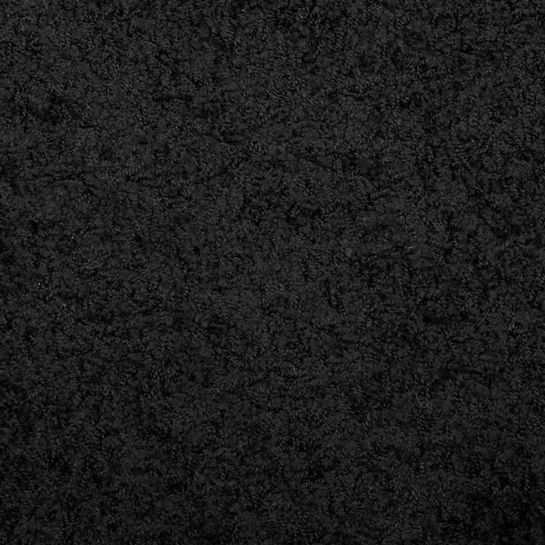 Schwarzer Shaggy Teppich 140x200 cm