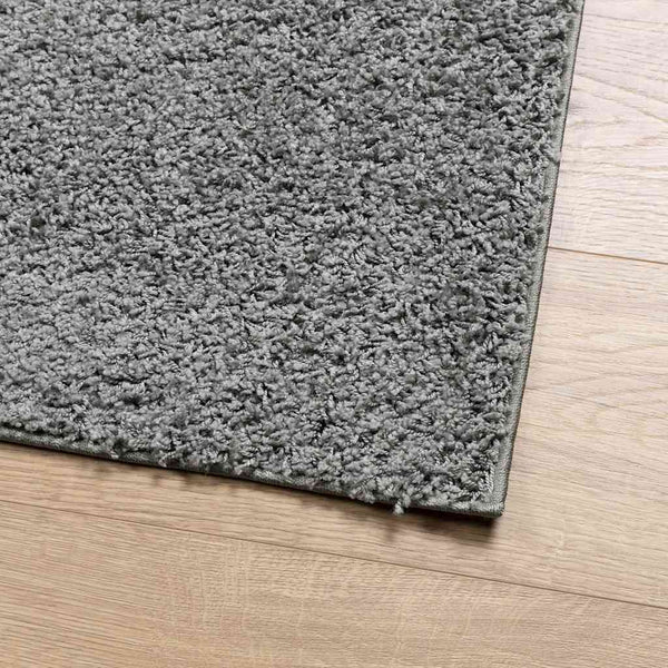 Grüner Shaggy Teppich 80x150 cm