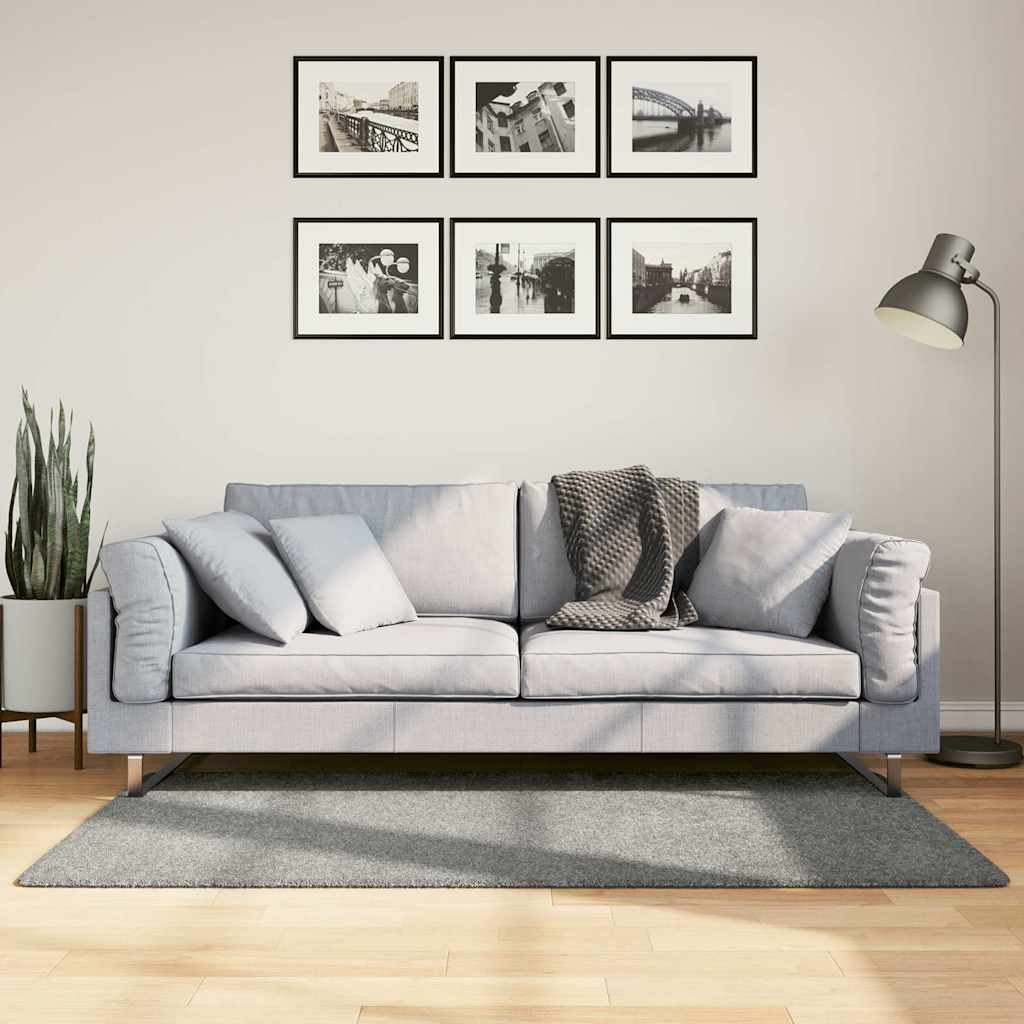 Grüner Shaggy Teppich 80x150 cm