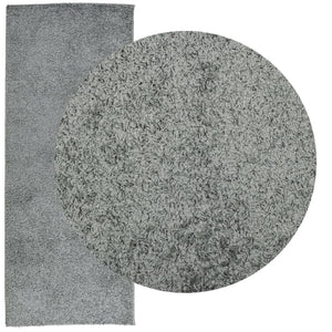 Grüner Shaggy Teppich 80x200 cm