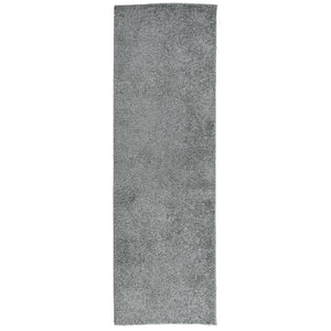 Grüner Shaggy Teppich 80x250 cm