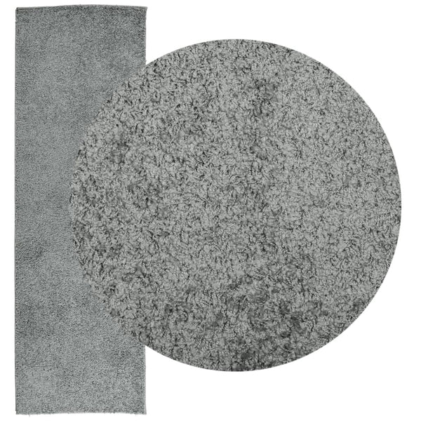 Grüner Shaggy Teppich 80x250 cm