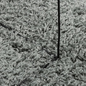 Grüner Shaggy Teppich 80x250 cm