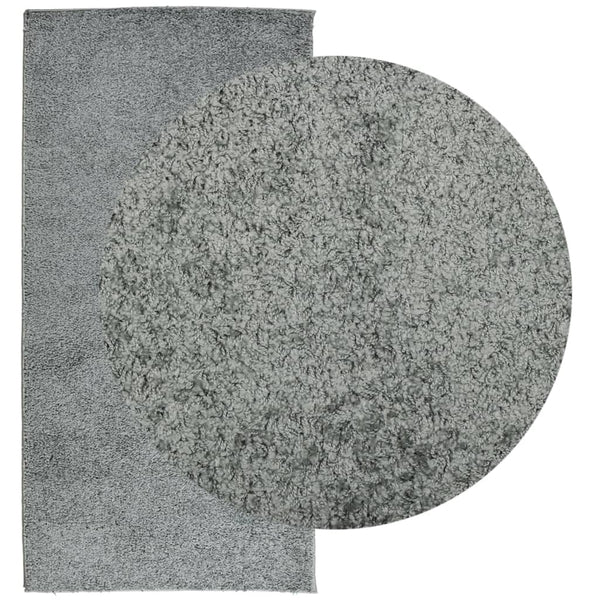 Grüner Shaggy Teppich 100x200 cm
