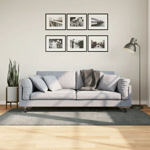 Grüner Shaggy Teppich 100x200 cm
