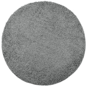 Grüner Shaggy Teppich, Ø 100cm