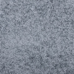 Blauer Shaggy Teppich, Hochflor, 200x280 cm