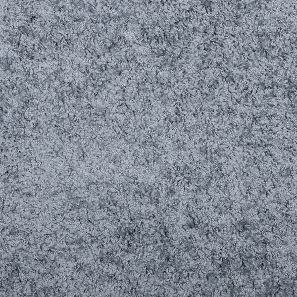 Blauer Shaggy Teppich, Hochflor, 200x280 cm