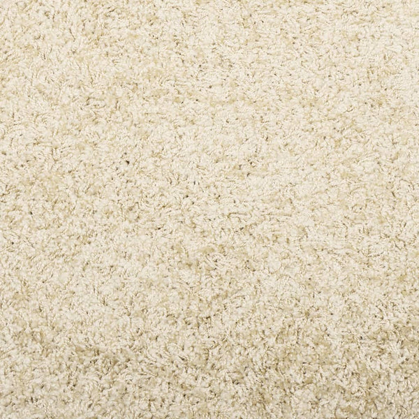 Goldener Shaggy Teppich, 60x110 cm