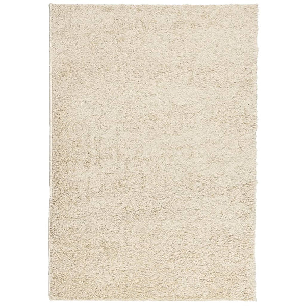 Goldener Shaggy Teppich 140x200 cm