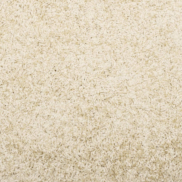 Goldener Shaggy Teppich 140x200 cm