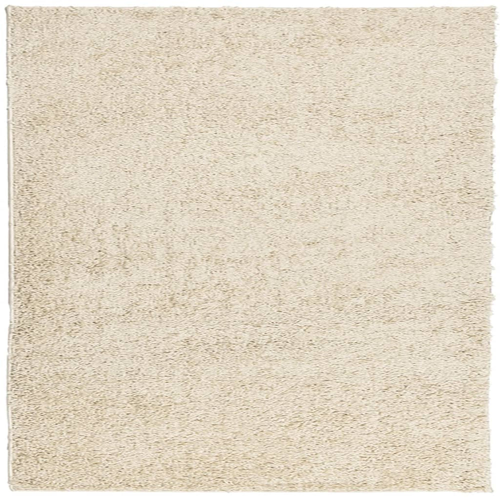 Goldener Shaggy Teppich 160x160 cm