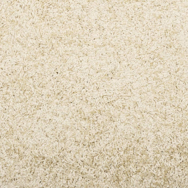 Goldener Shaggy Teppich, 160x230 cm