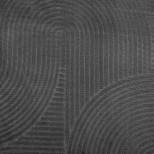 Anthrazit Teppich IZA Kurzflor 80x150 cm