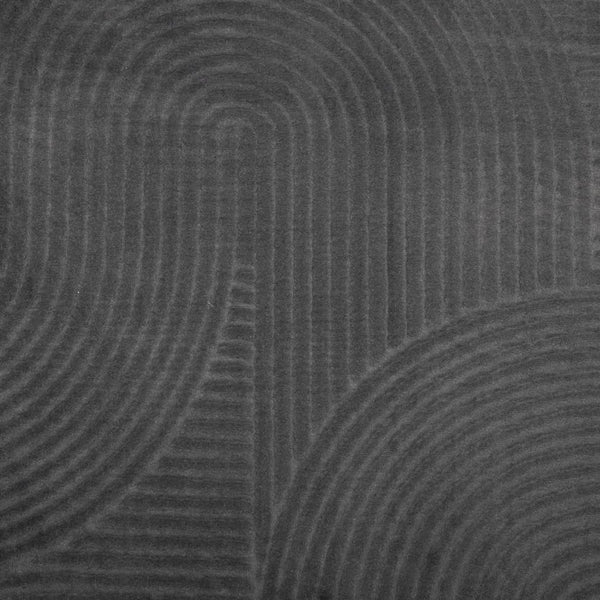 Anthrazit Teppich IZA, Skandi-Stil, 160x230 cm