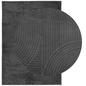 Anthrazit Teppich IZA, 240x340 cm