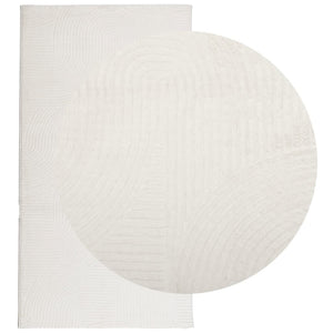 Teppich IZA Creme Kurzflor 80x150 cm
