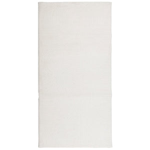 Creme Teppich Kurzflor 100x200 cm Skandi-Look