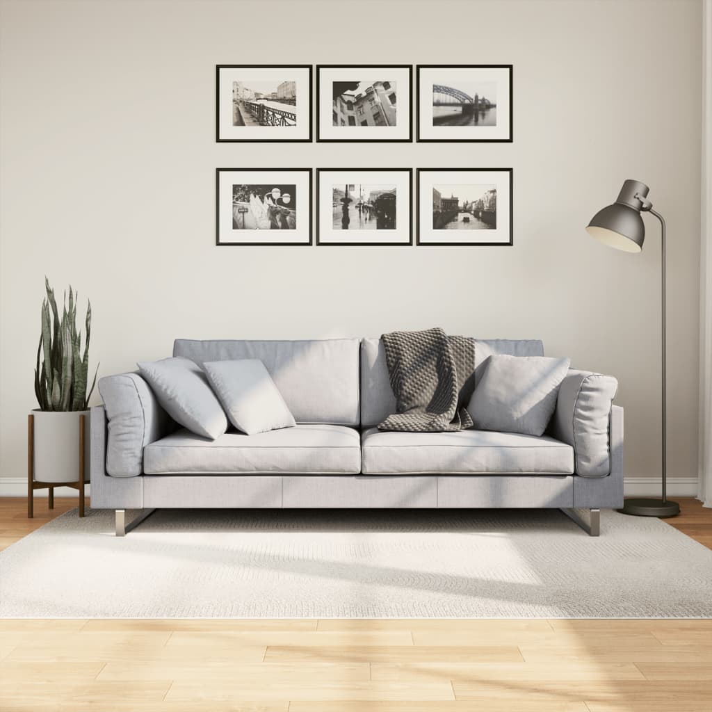 Teppich Creme Skandinavisch 140x200 cm