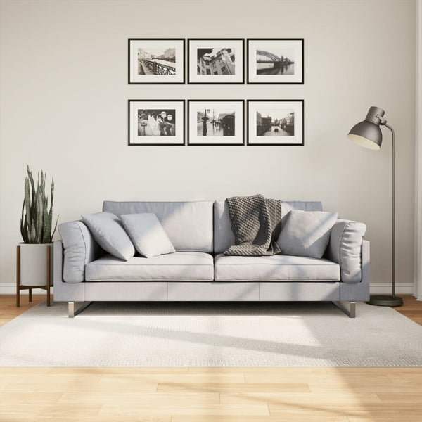 Teppich Creme Skandinavisch 140x200 cm