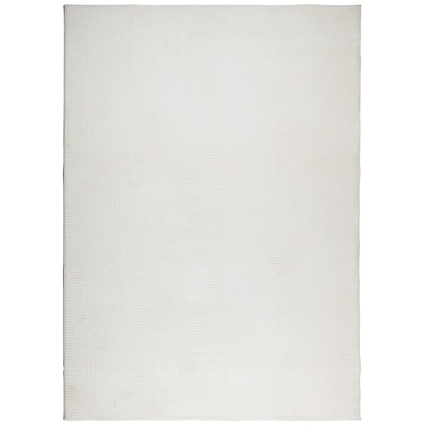 Creme Teppich IZA 200x280 cm Skandinavisch