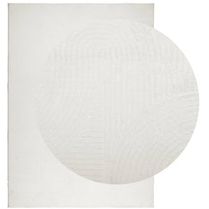 Creme Teppich IZA 200x280 cm Skandinavisch