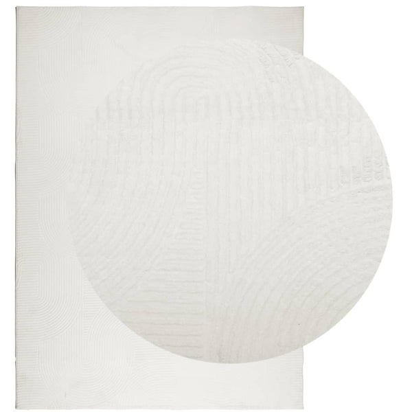 Creme Teppich IZA 200x280 cm Skandinavisch