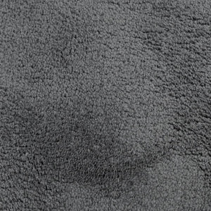Anthrazit Kurzflor Teppich 160x230 cm