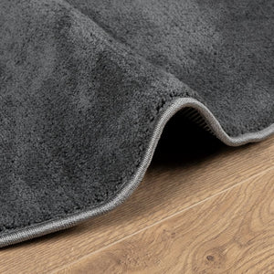Anthrazit Teppich OVIEDO Ø 160 cm