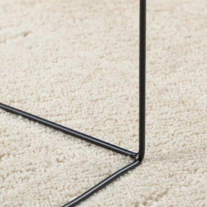 Beiger Kurzflor Teppich 240x340 cm