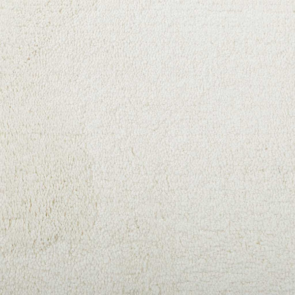 Creme Kurzflor Teppich 200x200 cm