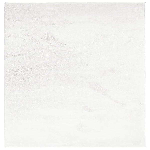 Creme Teppich OVIEDO Kurzflor 240x240 cm