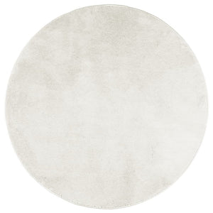 Creme Kurzflor Teppich OVIEDO Ø 160cm