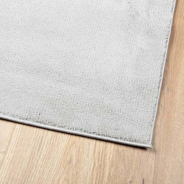 Grauer Kurzflor Teppich OVIEDO 160x230 cm