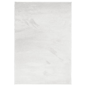 Grauer Kurzflor Teppich OVIEDO 200x280 cm