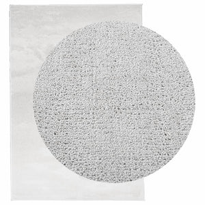 Grauer Kurzflor Teppich OVIEDO 200x280 cm