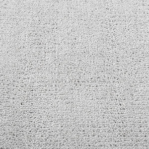 Grauer Kurzflor Teppich OVIEDO 200x280 cm